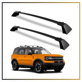 Kgr1701 Kinggeri Heavy Duty Roof Rack Cross Bars 265lbs Aluminum For Ford Bronco Sport 2021-2024