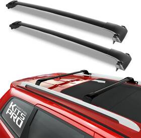 Kp00374cb Kitspro 260lb Roof Rack Cross Bars For Explorer 2020-2025 Matte Black