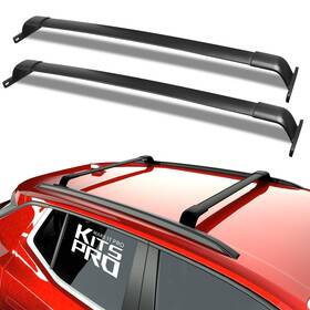Kp00436cb Kitspro 260lb Roof Rack Cross Bars For 2018-2025 Jeep Compass Only Fit Facto