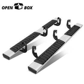 Ko65920s Ko Speed Open Box 6 Inch Aluminum Step Bar Running Board For 07-19 Silverado Sierra Ext Cab