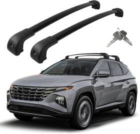 Krb-0025 Koarigo Roof Rack Cross Bars For Tucson Se Sel N Line Limited Nx4 2016-2025 Black
