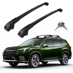 Krb0001 Koarigo Roof Rack Cross Bars For Subaru Forester 2014-2025 300 Lbs Anti-theft Lock Bar