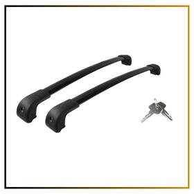 Krb0031 Koarigo Roof Rack Cross Bars Adjustable Aluminum 300lbs Capacity For Ford Edge 2015-2024