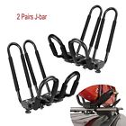Krack-2sets Smarten Kayak Boat Racks Cross Bar Canoe Carrier 762268380811