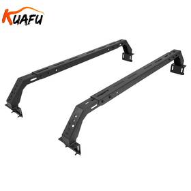 Flm000013359 Kuafu Overland Truck Bed Rack Cargo Bars For Toyota Tacoma 2005-2023 Tundra 2014-2023