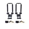 Kx-105-blk Aa Rack Roof Top Mount With Ft Ratchet 696585067158