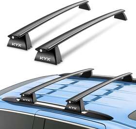 Kyx 188051545993 Jeep Grand Cherokee Roof Rack Cross Bars 2011-2021 With Grooved Side Rails