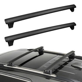 Ta388461 Kyx Pair Roof Luggage Rack Cross Bars Black For Jeep Grand Cherokee 2011-2021