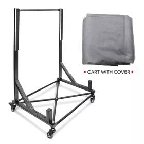 Law162222 Labwork Hard Top Storage Cart Wi/dust Cover For Mercedes-benz/chevrolet/mazda