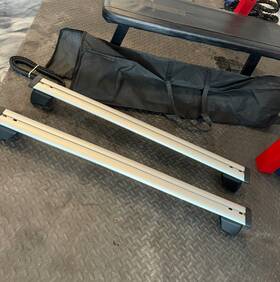 4ml860019 Lamborghini Urus Base Factory Roof Rack Rail Set With Bag Excellent