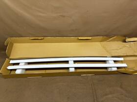 Fk7m-517c78 Land Rover New Original 16-23 Discovery Sport Roof Rail Ditch Finishers Silver Vplcr0135