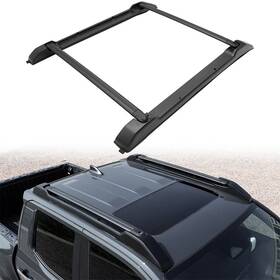 R13537ed240hare Leader Aluminum Roof Rack For 2024-new Toyota Tacoma 2x Cross Bar Side Rail