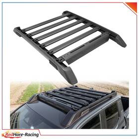 R13537ed242hare Leader Roof Rack For 2024-25 Toyota Tacoma Double Cab Aluminum Heavy Duty
