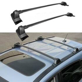 7119973 Leadzm Top Roof Rail Rack Cross Bars Carrier Max Load 175lbs Fit 2007-2011 Honda Crv