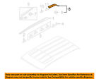 872972e000zi Left Roof Luggage Rail Oem Carrier-rear Tucson Rack Cover Hyundai
