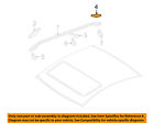 3b9860149bb41 Left Vw Carrier-rear Rail Cover Rack Roof Oem Volkswagen Luggage