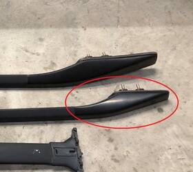 Lexus 63488-0e010 2006 07 08 Rx400h Rear Rr 1 Only Right Passenger Roof Rack Leg Cover Oem