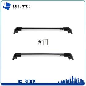 Ap10660601l Ljt 2x For Vw Tiguan 2010-2018 Volkswagen Roof Rack Cross Bars Luggage Carrier Set