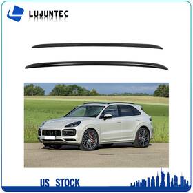 E13116cp172s Ljt For 2023 Ford Ranger Roof Rack Side Rail Bars With Sticky Set Black