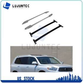 Ljt833249010903s Ljt Car Roof Rack Silver Cross Bars Side For 2008-2013 Toyota Highlander