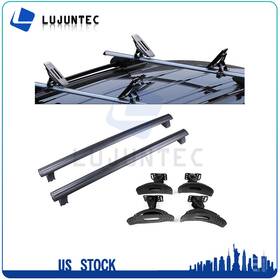 Ljt833290010903s Ljt Set For 2011-18 Jeep Grand Cherokee Black Roof Rack Bar Kayak Luggage Carrier