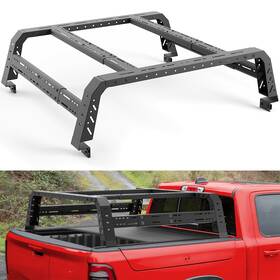Br-001 Longcarpart Adjustable Truck Bed Rack Cargo Carrier For Ram/ford 150/sierra/silverado/tundra