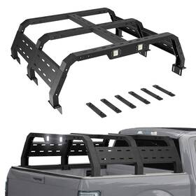 Bt-2022029-ls Longsun For 2005-2023 Toyota Tacoma High Bed Rack Truck Luggage Cargo Steel Black