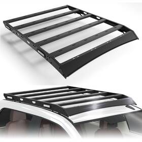 Bt-2022105-ls Longsun Roof Rack Cargo Basket Luggage Storage Holder For 2007-2021 Tundra Crewmax Cab