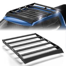 Bt-2022106 Longsun For 2022-2026 Toyota Tundra Crew Cab With Led Lights Top Roof Rack Cargo Carrier