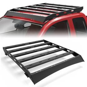 Rr-t1001 Longsun Roof Rack Cargo Carrier Basket Steel For Toyota Tacoma Double Cab 2005-2023