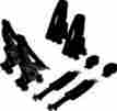 Lr-14001-5672 Unbranded Kayak Carrier Roof Rack Universal Cross Bars 4 Saddles Canoe Boat Sail Board 740690351999
