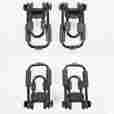 Lr-14002 Unbranded 2 Pairs Surf Ski Roof J-bar Rack Kayak Boat Canoe Car Suv Top Mount Carrier 740690352002