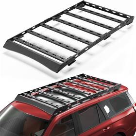Rr-f163 Lsmmotor 800lbs Steel Roof Rack Cargo Carrier For 2018-2025 Ford Expedition