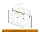 24428813 Luggage Roof Oem Rail Lw300 Carrier-luggage Saturn Rack Left Gm