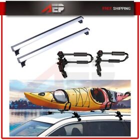 Ap838152101y Luggage Roof Rack Cross Bar Black For 2007-2016 Audi Q5 Q7 And Kayak