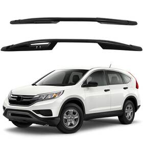 12328274 Luxfine 2x Roof Rack Side Rails Bar Cargo Luggage Carrier For 2009-2011 Honda Cr-v 2.4l