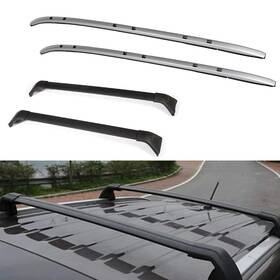 12780740 Luxfine Roof Rack Crossbar Side Rails Luggage Carrier Fit For 2017-2019 Mazda Cx-5 2.5l