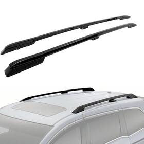 12818001 Luxfine Roof Rack Side Rails Luggage Carrier Cargo Bar For 2018-2021 Honda Odyssey 3.5l