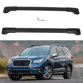 12823958 Luxfine Roof Rack Cross Bar Luggage Carrier Aluminum For 2019-2022 Subaru Ascent 2.4l
