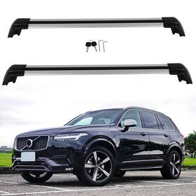 12823962 Luxfine Roof Rack Cross Bar Luggage Carrier For 2011-2018 Volvo Xc60 Porsche Cayenne