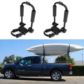 12829396 Luxfine Universal Roof J-bar Rack Kayak Boat Canoe Pairs For Suv Top Mount Carrier
