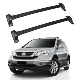 12829398 Luxfine Aluminum Roof Rack Cross Bar Luggage Cargo Carrier For 2007-2011 Honda Cr-v 2.4l