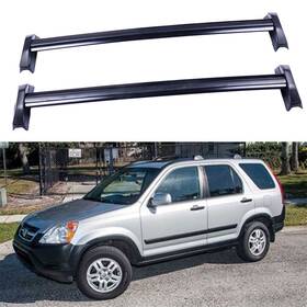 12850784 Luxfine Set Of 2 Roof Rack Cross Bar Luggage Carrier Fit For 2002-2006 Honda Cr-v 2.4l
