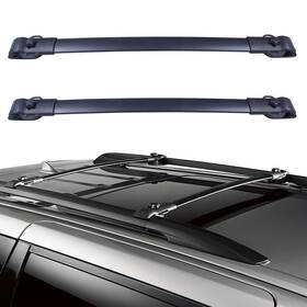 12850789 Luxfine Roof Rack Rail Cross Bar Luggage Carrier Fit For 2011-2020 Toyota Sienna 3.5l