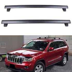 12850794 Luxfine Roof Rack Cross Bar Luggage Carrier For 2011-2021 Jeep Grand Cherokee 3.6l 5.7l
