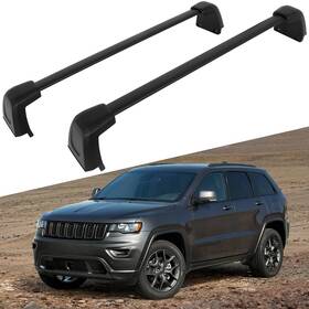 12855808 Luxfine Roof Rack Cross Bar Luggage Cargo Carrier For 2021-2022 Jeep Grand Cherokee L