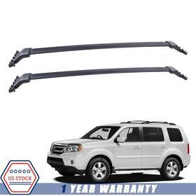 H156-5776 Makemotorgreat Top Roof Rack Luggage Cross Bar For Honda Pilot 2009-2015 With Factory Side Rails