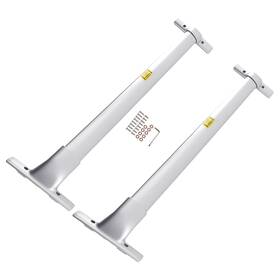 3ocia5 Maxpeedingrods Silver Roof Rack Cross Bar Set For 15-24 Nissan Murano Luggage Cargo Carrier