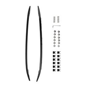 Az32cl Maxpeedingrods Heavy Duty Roof Rack Side Rails For Mazda Cx-5 17-24 Black Aluminum Construction