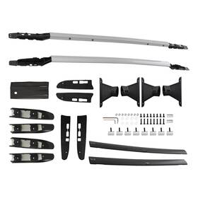Frma80 Maxpeedingrods Aluminum Roof Rack Side Rails Cross Bars 4pcs For 21-25 Toyota Sienna